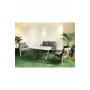 HANAH HOME Baštenska garnitura Nergiz 2+1+1 Honey Bubble - slika 1