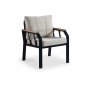 HANAH HOME Baštenska garnitura Nergiz 2+1+1 Mink - slika 4