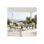 HANAH HOME Baštenska garnitura Nergiz 2+1+1 Mink - slika 1