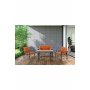 HANAH HOME Baštenska garnitura Nergiz 2+1+1 Orange - slika 1