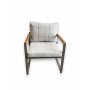 HANAH HOME Baštenska garnitura Fatsa 2+1+1 Beige - slika 2