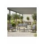 HANAH HOME Baštenska garnitura Fatsa 2+1+1 Grey - slika 1