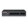 PROVISION 4 Dovnlink + 2 Uplink 10 / 100Mbps 60V PoE prekidač sa CCTV režimom POES-0460C+2I - slika 2