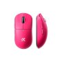 MCHOSE Bežični gaming miš A5 V3 Ultra Rose Red /PAW3395/8KHz pooling/Omron Mechanical - slika 1