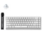 MCHOSE Gaming tastatura Ace 68 White No RGB/Ice Blue Magnetic switch - slika 1