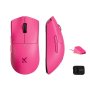 MCHOSE Bežični gaming miš K7 Ultra Rose Red /PAW 3950/8K Hz/Omron Mechanical - slika 1