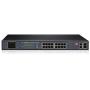 PROVISION POES-16250CL+2G+2SFP 16 Dovnlink 10 / 100Mbps + 2 SFP porta 250V PoE prekidač sa CCTV režimom - slika 1