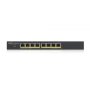 Zyxel GS1900-8HP v3 PoE Upravljao L2 Gigabit Ethernet (10/100/1000) Snaga preko Ethernet (PoE) Crna - slika 2