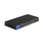 LINKSYS LGS310MPC Managed L3 Gigabit Ethernet (10/100/1000) Snaga preko Ethernet (PoE) Crna - slika 3