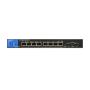 LINKSYS LGS310MPC Managed L3 Gigabit Ethernet (10/100/1000) Snaga preko Ethernet (PoE) Crna - slika 1