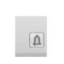 GEWISS GW10153 dugme sa simbolom prozora Bell Light 1 Normalno otvoren 1M 1P 16A Bela - slika 2