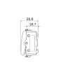 GEWISS GW10153 dugme sa simbolom prozora Bell Light 1 Normalno otvoren 1M 1P 16A Bela - slika 4