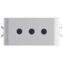 GEWISS GW10201 Socket 1M 2P + JP 10A P11 Italijanski standard Bela - slika 3