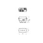 GEWISS GW10201 Socket 1M 2P + JP 10A P11 Italijanski standard Bela - slika 4