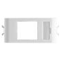 GEWISS GW10431 Adapter za konektore za prenos podataka RJ45-Modul Vajs - slika 4