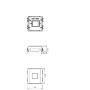 GEWISS GW10433 Leerdose 2M za RJ45 modul Vajs - slika 4