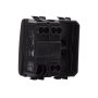 GEWISS GW12071 prebacivanje prekidač 2M 1P 16AKS Crna - slika 2