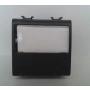 GEWISS GW12191 - Osvetljeni panel Prekidač - 250V AC - NA 10A - 2 modula - Saten Crna - ChoruSmart - slika 4