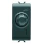 GEWISS Elektronski, univerzalni rotirajući regulator - 230 V AC 50 Hz - SATIN BLACK – 1 MODUL - CHORUSMART - slika 1