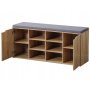 KESPER KSP15928-Drveni cipelarnik sa klupom OUTLET - slika 1