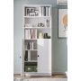 HANAH HOME Polica za knjige Bili 5 Shelf 2 Lid - slika 2