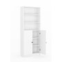 HANAH HOME Polica za knjige Bili 5 Shelf 2 Lid - slika 5