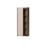 HANAH HOME Polica za knjige Suave Walnut Beige - slika 5