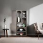 HANAH HOME Polica za knjige Venus Anthracite - slika 5