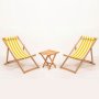 HANAH HOME Baštenska garnitura Myn03 Yellow - slika 1