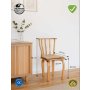 HANAH HOME Set Trpezarijski sto i 6 stolica Bohemian Round Italian 7 - slika 4