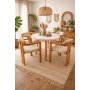 HANAH HOME Set Trpezarijski sto i 4 stolice Bohemian Butterfly Scandinavian 5 - slika 2