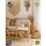 HANAH HOME Set Trpezarijski sto i 4 stolice Bohemian Butterfly Scandinavian 5 - slika 4
