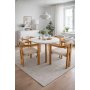 HANAH HOME Set Trpezarijski sto i 4 stolice Bohemian Butterfly Scandinavian 5 - slika 1