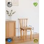HANAH HOME Set Trpezarijski sto i 4 stolice Bohemian Round Italian 5 - slika 3