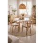 HANAH HOME Set Trpezarijski sto i 4 stolice Bohemian Butterfly Italian 5 - slika 1