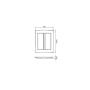 GEWISS GW16112TB poklopac okvir ONE 6+6M - slika 4