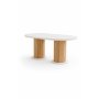 HANAH HOME Trpezarijski sto Weltwood Bohemian Round 6 - slika 2