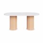 HANAH HOME Trpezarijski sto Weltwood Bohemian Round 6 - slika 3