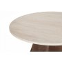 HANAH HOME Trpezarijski sto Virella Travertine Venezia Walnut - slika 5