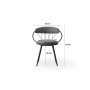 HANAH HOME Set 4 stolice Relax - slika 3
