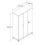 HANAH HOME Garderober Neva 6301 - slika 5