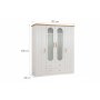 HANAH HOME Garderober Vita Bohem - slika 5