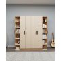 HANAH HOME Garderober Linda Luses Atlantic Pine Beige - slika 1