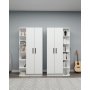 HANAH HOME Garderober Linda Luses White - slika 4