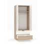HANAH HOME Garderober Lento Sonomo Oak White - slika 5