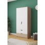 HANAH HOME Garderober Lento Sonomo Oak White - slika 1