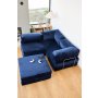 Atelier del Sofa Ugaona garnitura Kanyon Navy Blue - slika 2
