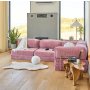 Atelier del Sofa Ugaona garnitura Kanyon Pink - slika 1