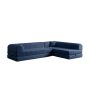 Atelier del Sofa Ugaona garnitura Legom Eco Navy Blue - slika 5