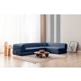 Atelier del Sofa Ugaona garnitura Legom Eco Navy Blue - slika 1